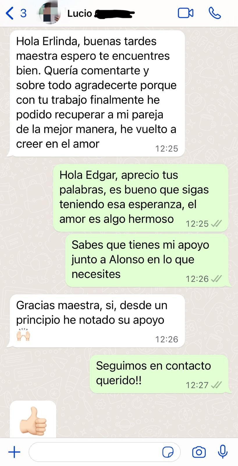 testimonios